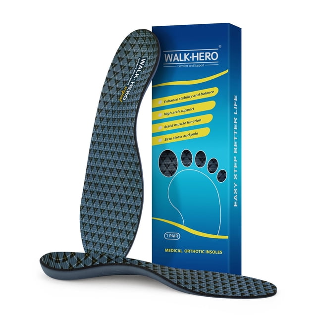 Plantillas Walkhero Arch Support para fascitis plantar, color gris
