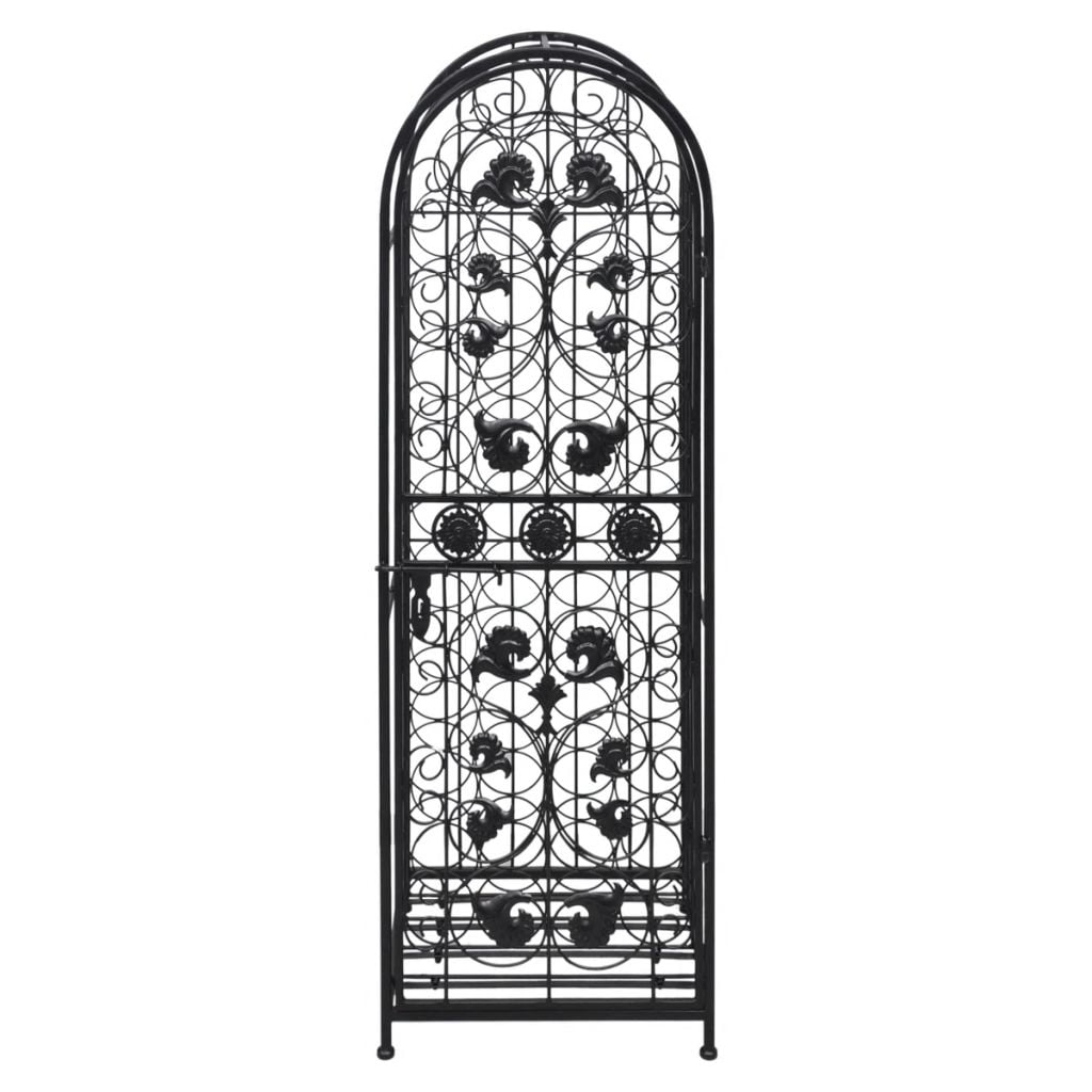 Kepooman 45 Bottles Free Standing Countertop Metal Wine Rack, Black Kepooman 45 Bottles Free Standing Countertop Metal Wine Rack, Black
