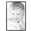 thumbnail image 2 of ArtToFrames 24" x 36" Satin Black Tall Picture Frame, 24x36 inch Black Wood Poster Frame (WOM-1852), 2 Pack, 2 of 7