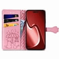 thumbnail image 3 of Funda Cartera FOXDOCK para iPhone 15 ProMax , Flip PU con Relieve de Gatos y Perros, Tarjetero y Soporte, 3 of 6