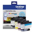 thumbnail image 2 of Cartuchos de tinta Brother LC30374PKS originales, paquete de 4, 2 of 2