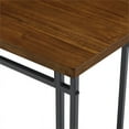 thumbnail image 3 of Banc de Salle à Manger Moderne en Placage Bois 44 Pouces - Noyer, 3 of 5