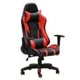 thumbnail image 3 of Primo International 51858 Felix Ergonomic Office Gaming Chair, Black & Red, 3 of 6