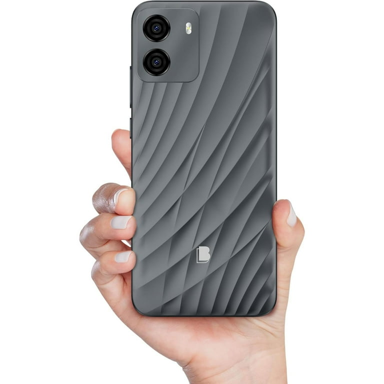 2025年発売 最新スマホ BLU G35 本体 グレー ほぼ未使用