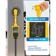 thumbnail image 4 of Kohree 50 Amp RV Surge Protector with Circuit Analyzer, 14000J Waterproof Power Guard, ETL Certified with LED Indicators for Campers, Travel Trailers, 4 of 8
