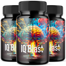 (3 Pack) IQ Blast Pro Advance Max Strength Nootropic Supplement 180 Capsules