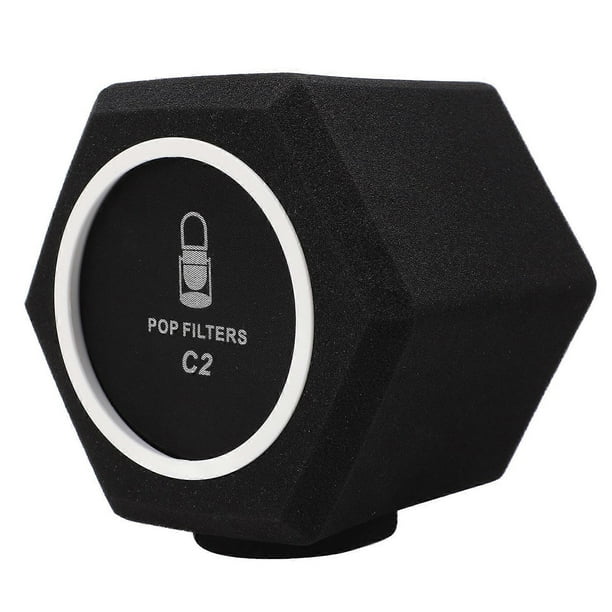 C2 Microphone Sponge Cover, High Density Windscreen for Professional Microphone, Recording Isolation Booth