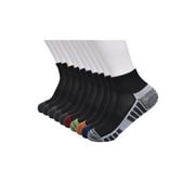 Athletic Works Boys Cushioned Ankle Socks, 10-Pack S (4-8.5) - L (3-9)