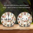 thumbnail image 2 of Cute Cat Wall Clock Creative Home Decor 10-Inch Silent Wooden Wall Clock, Battery Operated (AA Batteries Not Included), Artistic Home Decor, 2 of 7