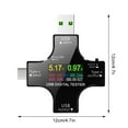 thumbnail image 3 of Transemion Type-c PD Digital Voltmeter With Overcurrent Protection And Alarm System Power Bluetooth version, 3 of 6