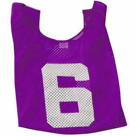 Gilet de Mêlée Numéroté Léger pour Adulte, Violet