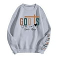 thumbnail image 2 of God Is Still Waiting Your Story Sweatshirts for Women Long Sleeve Crewneck Christian Graphic Sweatshirt Pullover Tops, 2 of 4