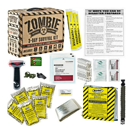 Every Day Carry Zombie 3 Day Survival / Disaster Preparedness Kit 5 Year