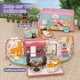 thumbnail image 2 of MITCIEN Juego de casa de muñecas, kit de juguete portátil para caravana, autocaravana, autobús con pequeños bichos, muñecas de conejito, mini casa de campo, juguetes familiares para acampar para niños, 2 of 5
