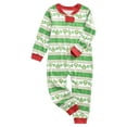 thumbnail image 2 of Fiomva Christmas Santa Hat Pattern Family Matching Pajamas,2-piece,Unisex,Sizes Baby-Kids-Adult, 2 of 6