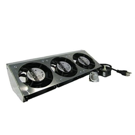 tjernlund fb3f universal fireplace blower and adjustable thermo switch and speed control kit, 330 cfm