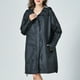 thumbnail image 2 of Chaqueta Larga Impermeable Al Aire Libre Con Capucha Impermeable Ligera Para Mujer L Negro SM SunniMix Chubasquero de mujer, 2 of 8