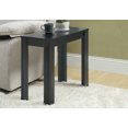 thumbnail image 2 of Mesa auxiliar decorativa Monarch Specialties de roble negro, 2 of 2