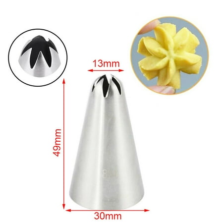 

Stainless Steel Cake Icing Piping Nozzle Pastry Tips For Decorating Tool 844#