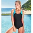thumbnail image 4 of Women's One-piece Sports Swimsuit Water Aerobic Swimwear, 4 of 7
