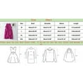 thumbnail image 3 of TSADFHJI Jupes Longues pour Femmes Hiver Plus Mode Été Élégante Col en V Plissé Ample Décontracté Robe à Manches Courtes L, 3 of 7