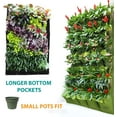 thumbnail image 4 of Hanging Planters,12 Pockets Large Vertical Garden Wall Planter Grow Bags for Indoor Outdoor Fence Wall Home Décor, 4 of 6