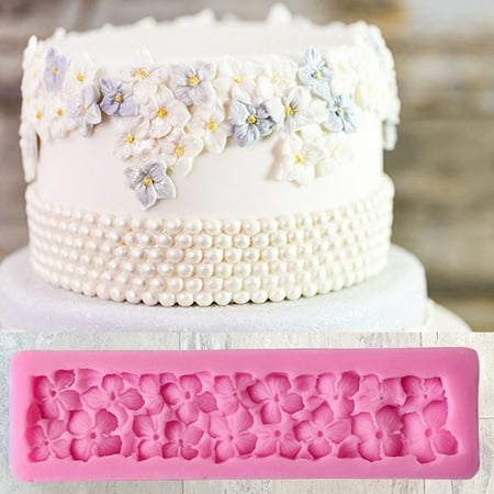 

Cake Mould Mold Silicone Flower Shape DIY Kitchen Tool For Fondant Cookie Chocolate