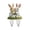 Multicolor03, variante sur Sokhug Piquet de Jardin en Acrylique Lapin de Pâques - Décoration de Cour Extérieure Imperméable 9,8 X 7,9 Po avec Épingle en Métal, Multicolore, Style C