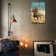 thumbnail image 2 of Placa Metal Vintage Westside Cowboy Pintura Hierro Rectangular Arte para El 20x30cm, 2 of 9