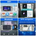 thumbnail image 4 of AWESAFE 2GB+32GB Android Car Radio 7" Touchscreen for Toyota Camry (2007-2011) Wireless CarPlay/Android Auto, GPS, Bluetooth, WiFi, 4 of 7