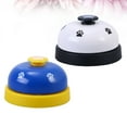 thumbnail image 1 of UPOUART 2Pcs Training Bells Flat and Wide Button Iron Plastic for Dogs Potty Training, 1 of 8