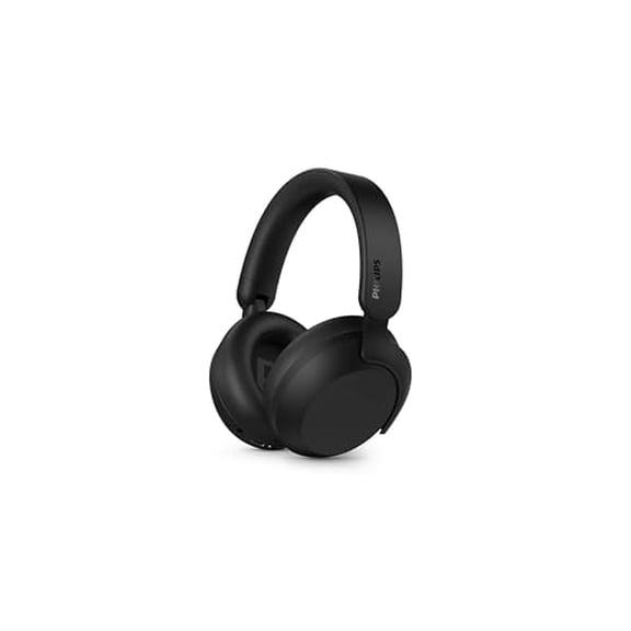 (Open Box) PHILIPS H8000 ACTIVE NOISE CANCELLING OVER-EAR WIRELESS HEADPHONES - BLACK