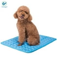 thumbnail image 6 of Deago 2Pack Pet Dog Cooling Mat for Kennels Crates Beds Soft Breathable Non Toxic Dog Mattress Pad for Small Medium Large Dogs, 6 of 11