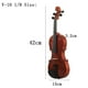thumbnail image 3 of Violin 1/8 Violin,Music Instruments for Adults Child Violin, with Hard Case, Bow,Great for Beginner, 3 of 5