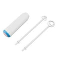 thumbnail image 1 of Egg Whisk, Portable Cordless Hand Push Mixer Stirrer, Mini Automatic Plunger Whisk Blender With Frothing And Mixing Head For Home Blending, Whisking, Beating, Stirring Cream, 1 of 8
