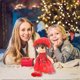 thumbnail image 3 of Soft rag dolls, rag dolls, baby dolls, dolls with hair, 45 cm, beautiful dolls, rag dolls, plush stuffed animals, red, 3 of 5