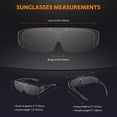 thumbnail image 5 of Polarized Sunglasses Fit Over Prescription Glasses for Men Women Flip Up Shield Lens Driving Shades, 5 of 6