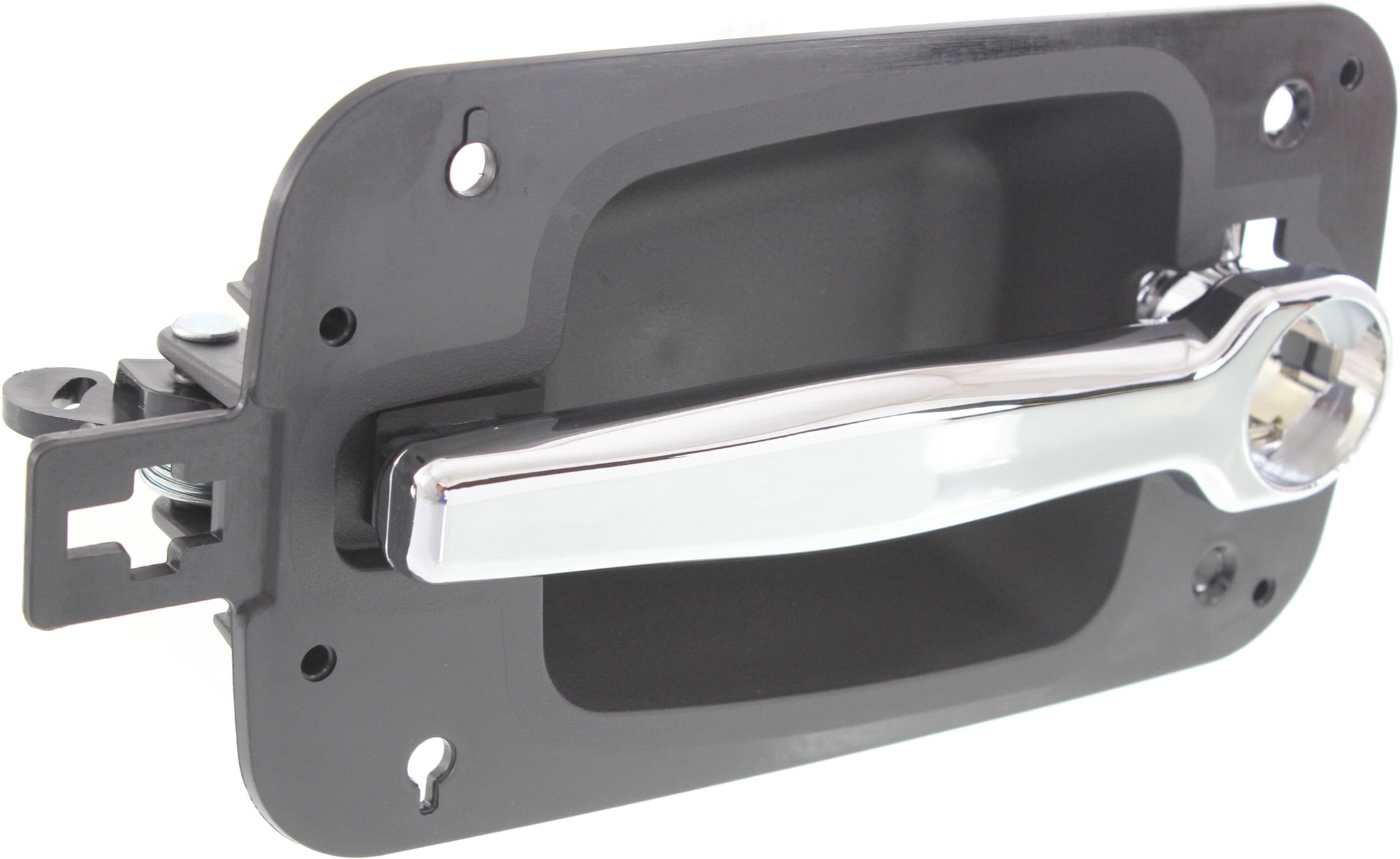 Replacement Repi462157k Exterior Door Handle Front, Right Passenger Black bezel For 2008-2012 International Trucks
