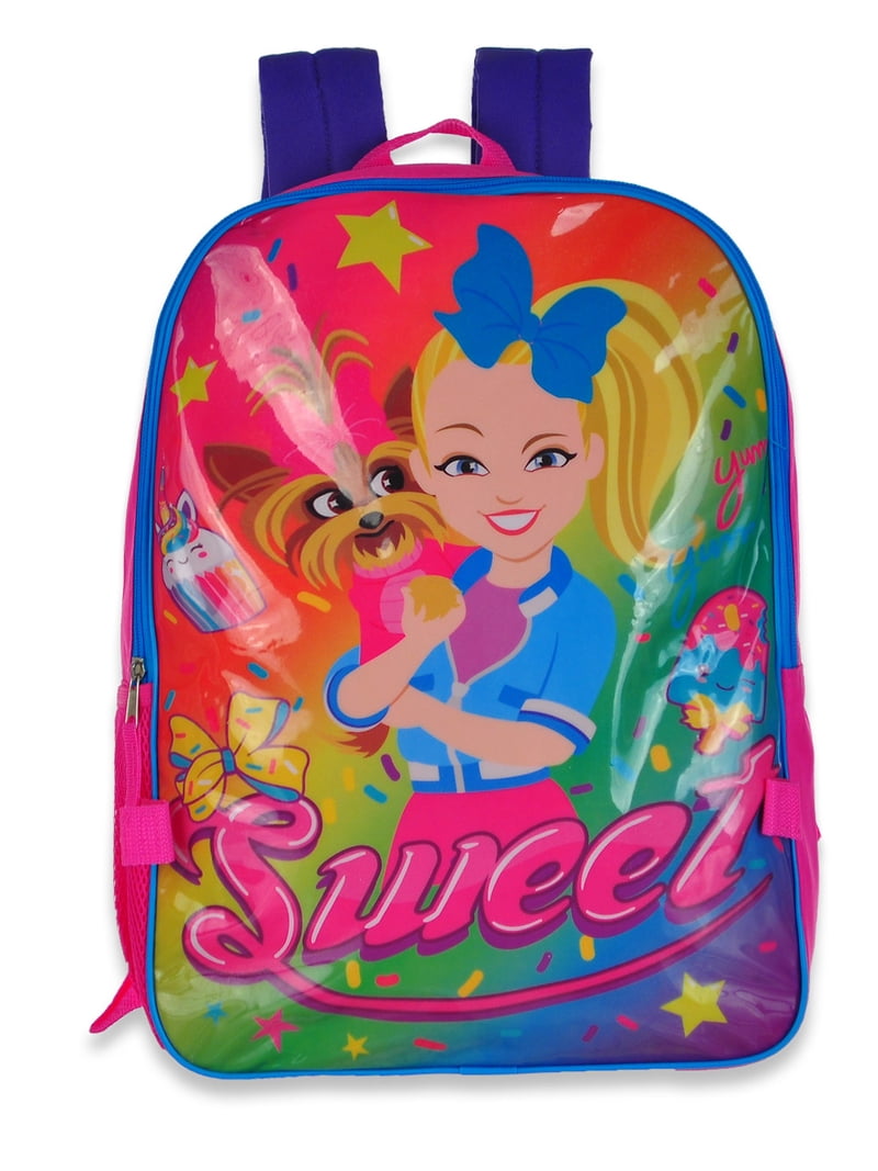 JoJo Siwa Girls' 2-Piece Unicorn Backpack With Lunchbox Set - pink
