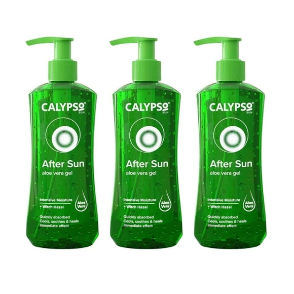 Calypso After Sun Aloe vera Gel 250 ml -3 Pack