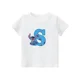 thumbnail image 3 of Nueva camiseta de algodón con letras ABCD de Stitch para niños, camisetas con combinación de nombres para niñas y niños, camisetas de dibujos animados Kawaii, ropa informal para niños, 3 of 5