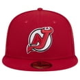 thumbnail image 2 of Men's New Era  Red New Jersey Devils Core 59FIFTY Fitted Hat, 2 of 6