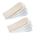 thumbnail image 1 of 4 Paires d'Insertions de Levage de Talon Ajustables - Gel de Silicone, Rehaussement/coussin de Taille, Autocollant, Réutilisable/lavable, Convient à la Plupart des Chaussures, pour Hommes/femmes, Réduit la Fatigue des Pieds, 1 of 6
