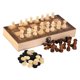 thumbnail image 2 of Juego de ajedrez de madera Hugo 3 en 1 plegable 24cm x 24cm x 18cm, 2 of 10