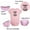 Pink, variant on iDzn Pack of 2, Player 3 Has Entered The Game & And Baby Makes Three Pregnancy Announcement Rompers For Babies, Newborn Baby Unisex Bodysuits, Infant Jumpsuits, 0-24 Months Kids One-Piece Oufits