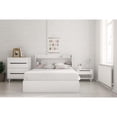 thumbnail image 2 of Aura Full Size Storage Headboard, White, 2 of 8