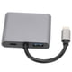 thumbnail image 4 of Adaptador De Interfaz Multimedia USB C A Alta Definición, Estación De Acoplamiento, Monitor Dual, Carga De 60 W, Transmisión De 5 Gbps Para La Serie OS X Para Switch Para ANGGREK No, 4 of 7