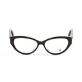 thumbnail image 3 of Tod's Cateye Eyeglass Frames TO5098 54mm Dark Brown, 3 of 3