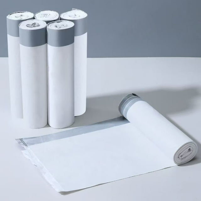 y Garbage Bag, Household White Garbage Bag, Drawstring Style Large Garbage Bag, Student Dormitory Closing Style Drawstring Bag.