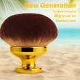 thumbnail image 2 of Brocha de maquillaje EOICCEOH Extra Large Body Autobronceer Gold, 2 of 7